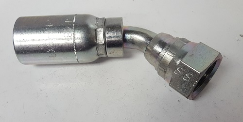 Female British Parallel Pipe Swivel 45° (3)